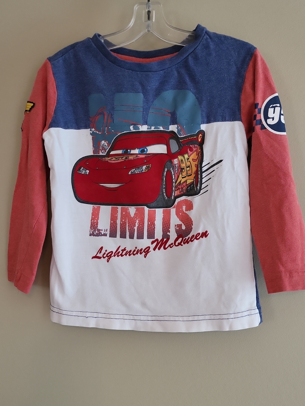 Lightning McQueen long sleeve tee shirt